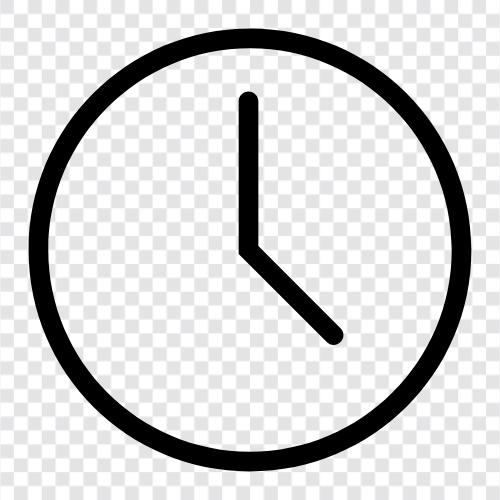 Wecker, Digitaluhr, analoge Uhr, Zeit symbol