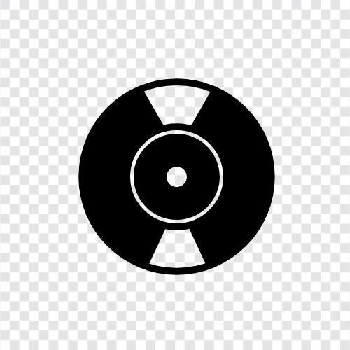 Album, Music, Record Store, Vinyl icon svg