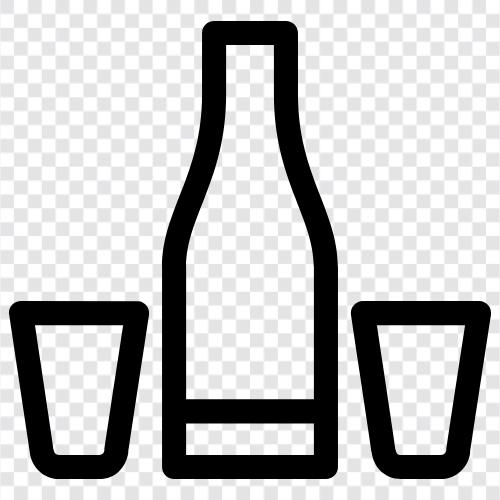 Alkohol, Bier, Wein, Getränk symbol