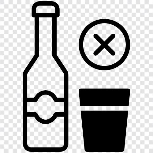 Alcohol, Drink, No Alcohol, No Drinks icon svg