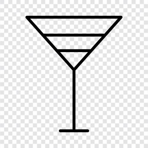 alkoholische Getränke, alkoholfreie Getränke, gemischte Getränke, Cocktails symbol