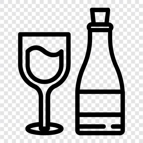 alcoholic, cocktail, mixed drink, wine icon svg