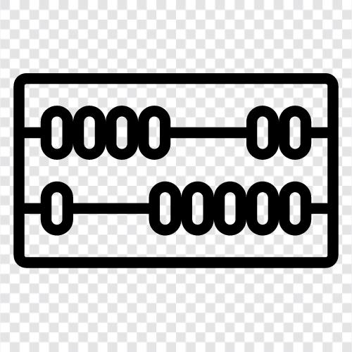 Algebra, Kalkül, Trigonometrie, Geometrie symbol