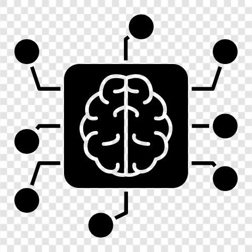 algorithm, cognitive science, data, machine learning icon svg