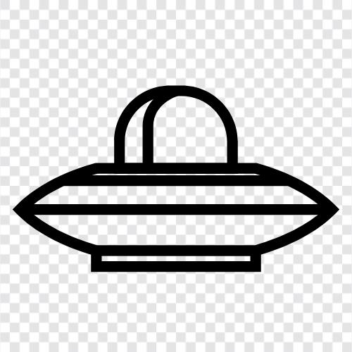 alien, extraterrestrial, sightings, flying saucer icon svg