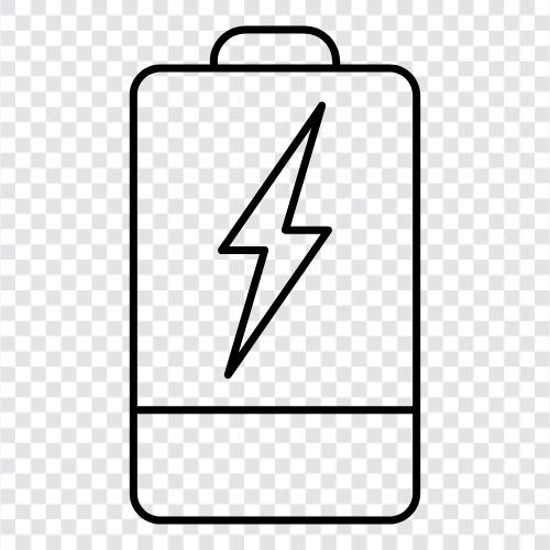 alkaline, charger, electronic, energy icon svg