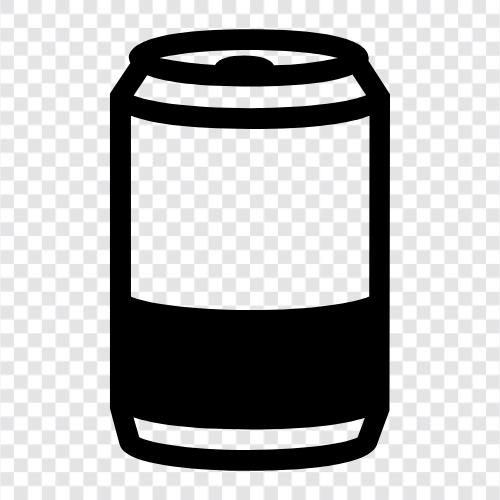 alüminyum, bira, konserve, soğutucu ikon svg