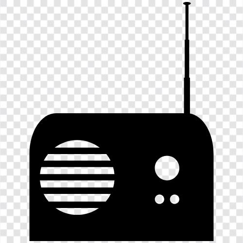 shortwave, uydu, frekans, yayın ikon svg