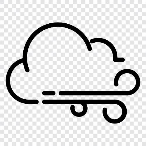 Amazon cloud wind, Google cloud wind, Azure cloud wind, IBM cloud wind icon svg