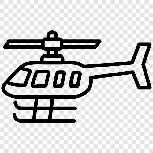 Ambulanz, Hubschrauber, Luftambulanz, medizinischer Hubschrauber symbol