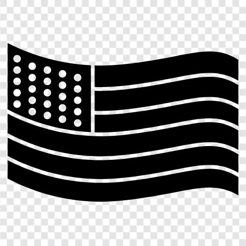 America, American, flag, Constitution icon svg