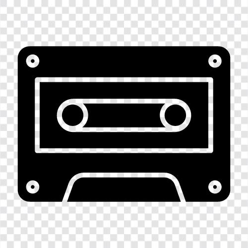 analog, music, tape, reel icon svg