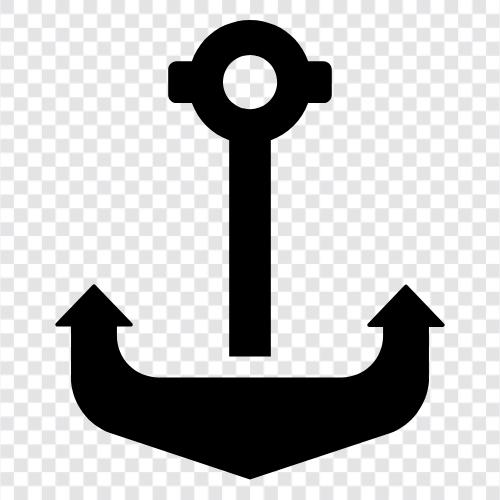 Anchohold, Anchorages, Anchoring, Anchorpoint ikon svg