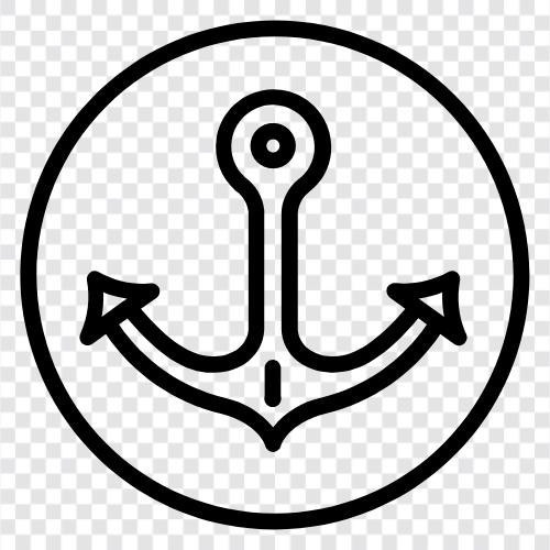 Anchorhold, Anchorpoint, Anchoring, Anker icon svg