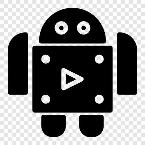 AndroidSpiele, AndroidApp, AndroidSoftware, AndroidHandy symbol