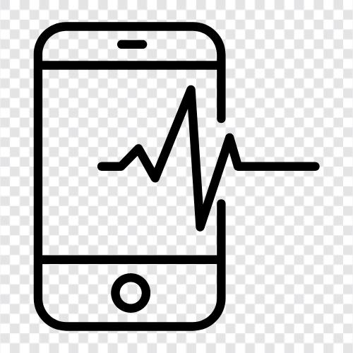 android puls, ios puls, iphone puls, mobile puls symbol