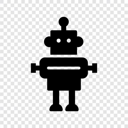 android, artificial intelligence, computer, machine icon svg