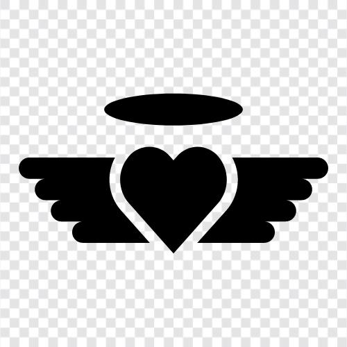 Angel Wings, Wings of Love, Wings of Hope, Wings of Faith icon svg