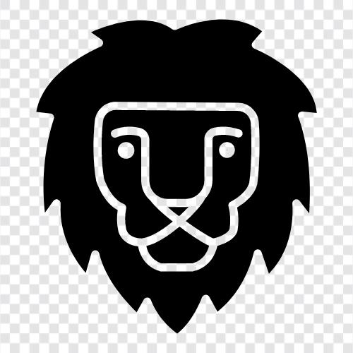 animal, big, king, majestic icon svg