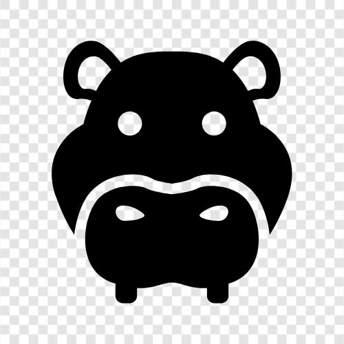 animal, cute, big, animal world icon svg