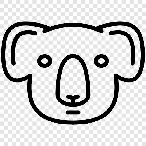 animals, Aussie, cuddly, furry icon svg