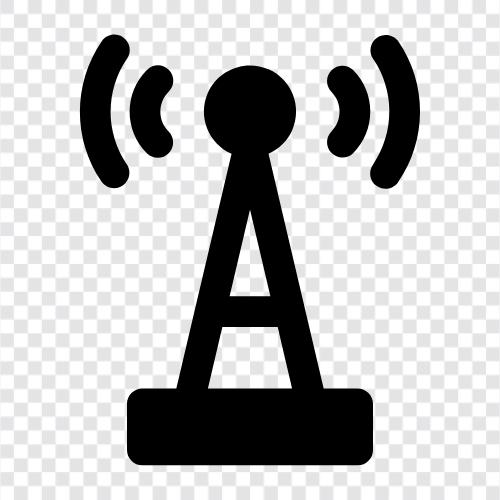 antennae, transmission, reception, receive icon svg