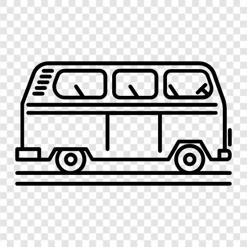 старинные автобусы, винтажные автобусы, ретроавтобусы, антикварные автомобили Значок svg