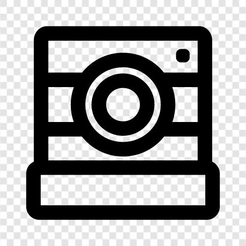 антикварная камера, винтажная фотокамера, антикварная фотокамера, антикварные линзы Значок svg