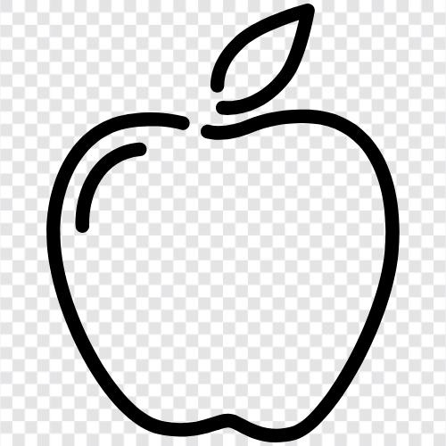 Apfel, Apfelprodukte, Apfelcomputer, Apfel ipad symbol