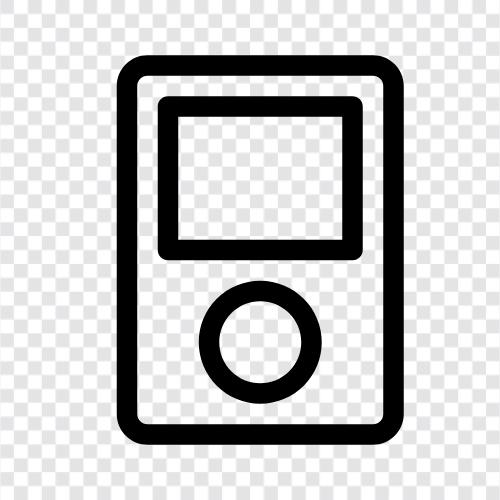 Apple, music, player, audio icon svg