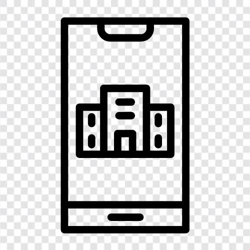 application, mobile app, software, iPhone icon svg