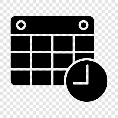 appointment, reminder, schedule, time icon svg