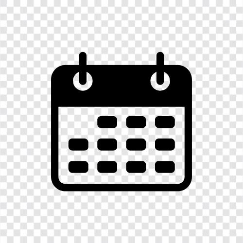 Termin, Tagebuch, Zeitplan, Datum symbol