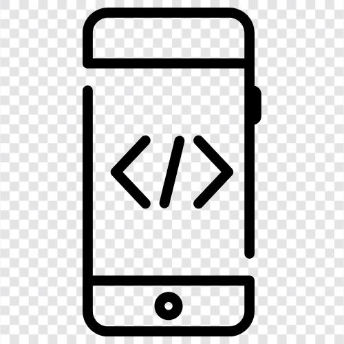 apps, phone, software, phone apps icon svg