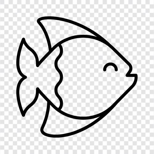 Aquarium, Fischtank, Fischfutter, Fisch Habitat symbol