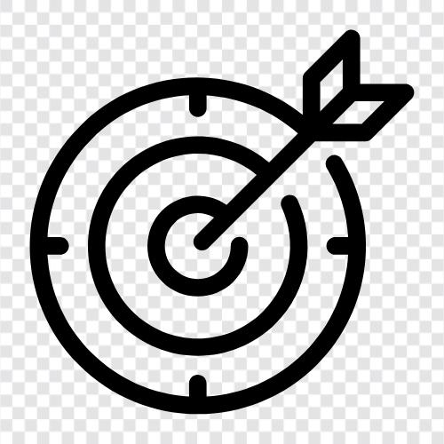 archery, bow and arrow, hunting, target practice icon svg