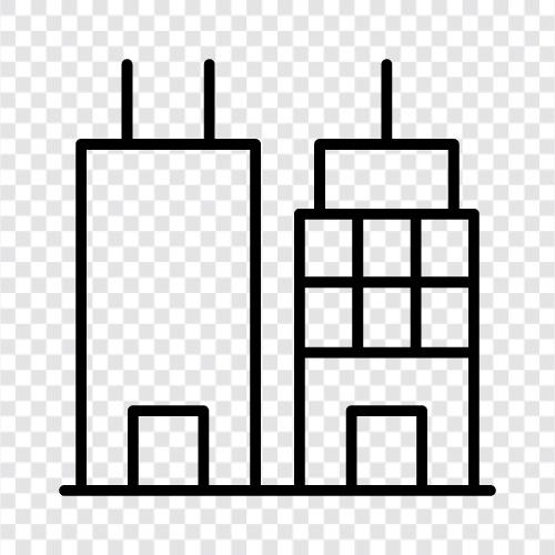 architecture, historic, modern, historic preservation icon svg