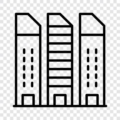 architecture, construction, design, facade icon svg