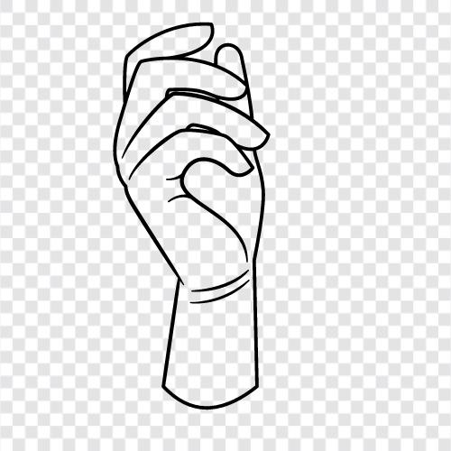 arm gesture, body gesture, hand signals, hand gesture icon svg