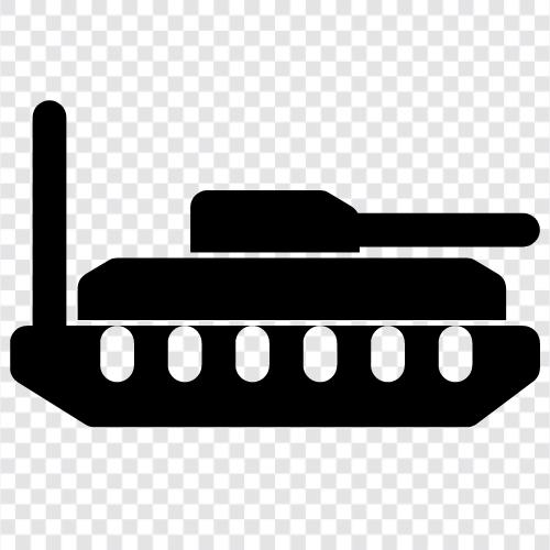 armored vehicle, military vehicle, warfare, war Значок svg