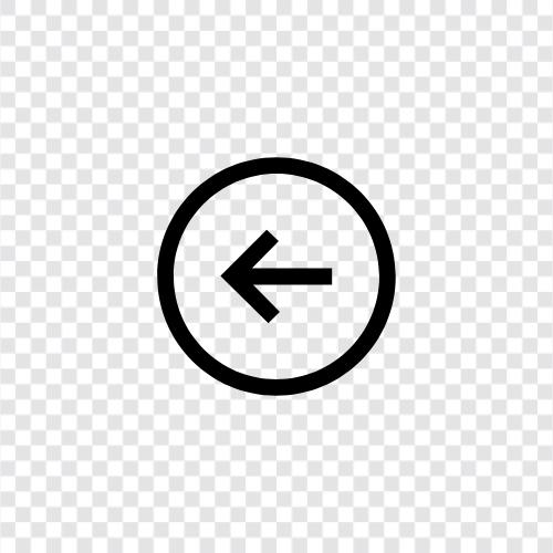 arrow left, left arrow key, left arrow keychain, left arrow icon svg