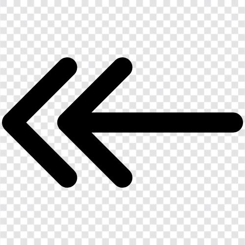 arrow left, left arrow icon, left arrow symbol, left arrow meaning icon svg