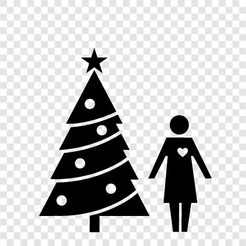 artificial Christmas tree, prelit Christmas tree, Christmas tree stand, artificial Christmas icon svg