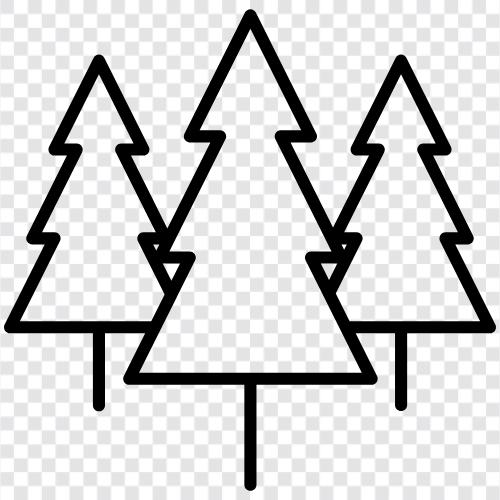 artificial christmas trees, prelit christmas trees, tree stands, artificial icon svg