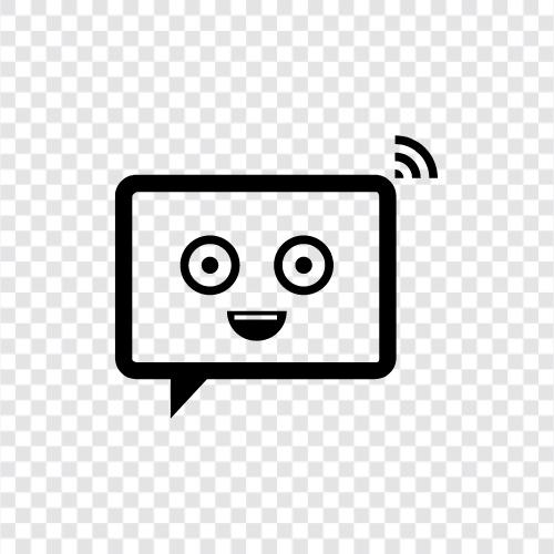 artificial intelligence, messaging, customer service, chatbot customer service icon svg