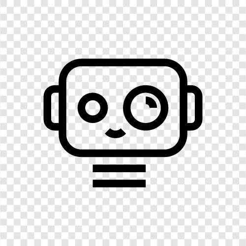 artificial intelligence, voice recognition, natural language processing, chatbot development icon svg