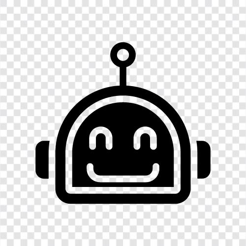 artificial intelligence, machine learning, robotics, computer science icon svg
