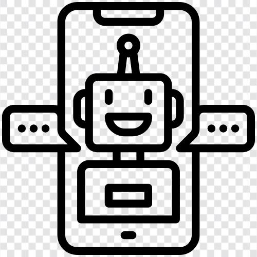 artificial intelligence, chat, messaging, customer service icon svg