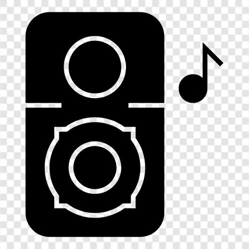 Artists, Songs, Albums, Music Videos icon svg