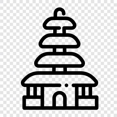 asia, Bali, culture, island Значок svg